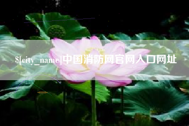 栖霞中国消防网官网入口网址