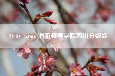 栖霞消防救援学院四川分数线