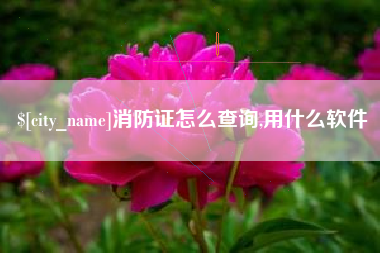 栖霞消防证怎么查询,用什么软件