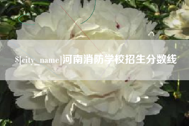 栖霞河南消防学校招生分数线