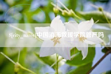 栖霞中国消防救援学院管严吗