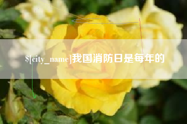 栖霞我国消防日是每年的