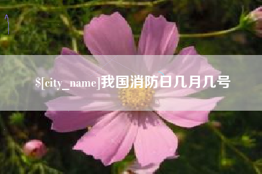 栖霞我国消防日几月几号