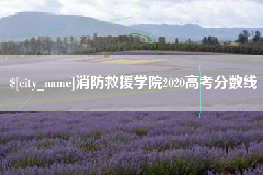 栖霞消防救援学院2020高考分数线