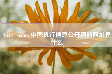 栖霞中国执行信息公开网的网址是什么