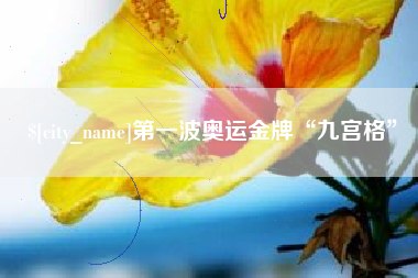 栖霞第一波奥运金牌“九宫格”