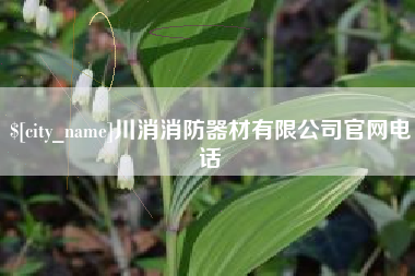 栖霞川消消防器材有限公司官网电话