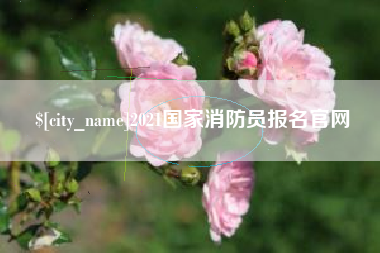 栖霞2021国家消防员报名官网