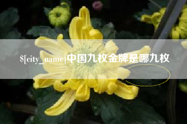 栖霞中国九枚金牌是哪九枚