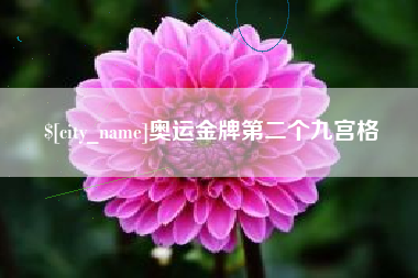 栖霞奥运金牌第二个九宫格