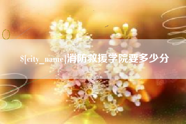 栖霞消防救援学院要多少分